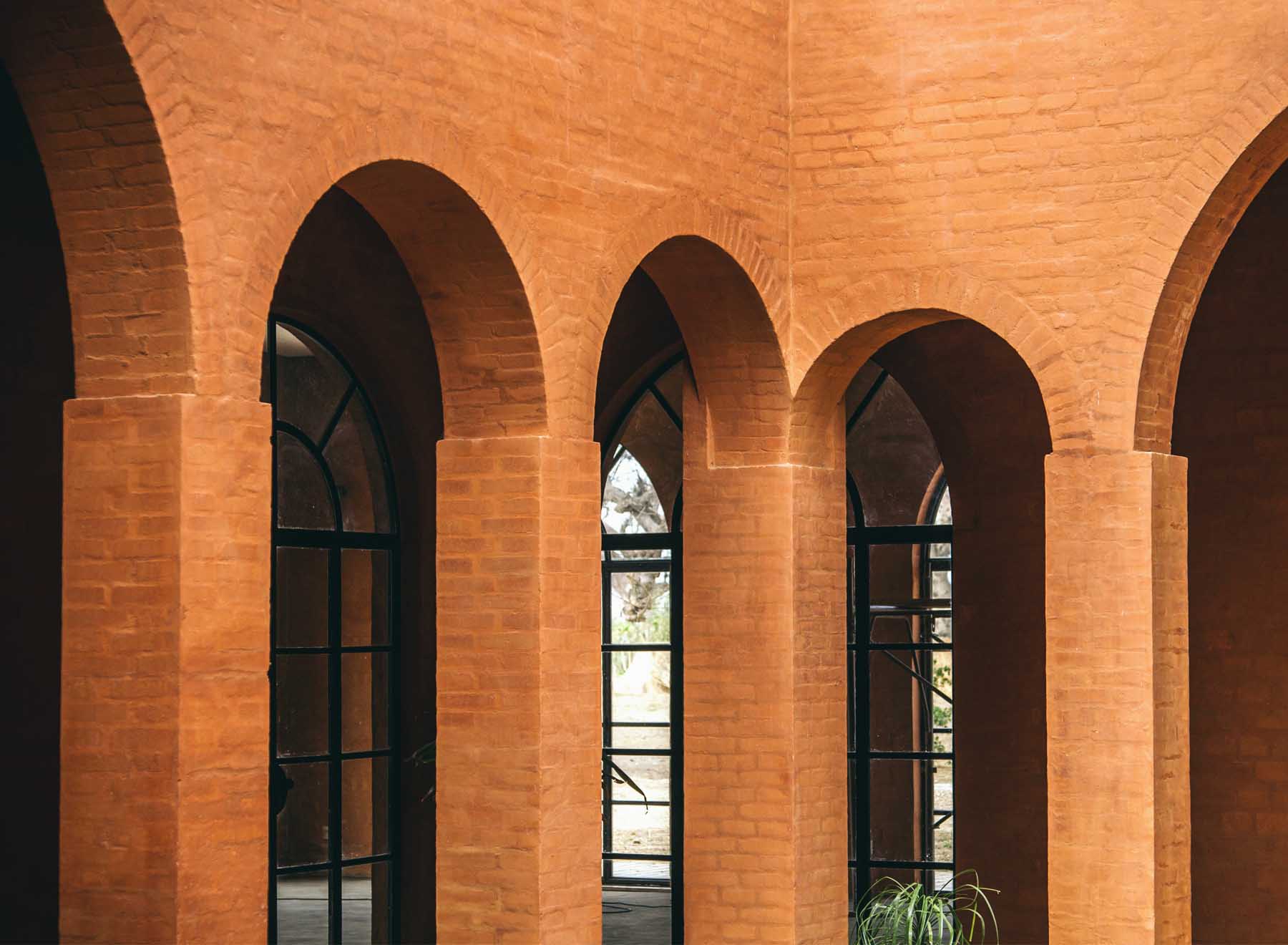 Al Hamra is an earth brick farmhouse located away from the buzzing ...