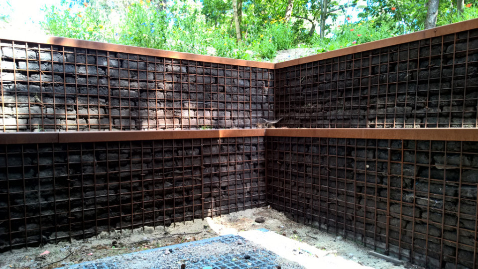 Pressed peat makes for ideal building blocks Design Indaba