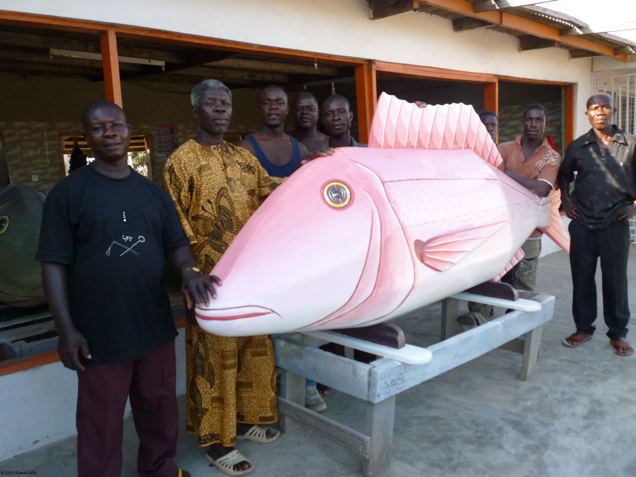 Artistry for the departed The fantastic coffins of Ghana Design Indaba