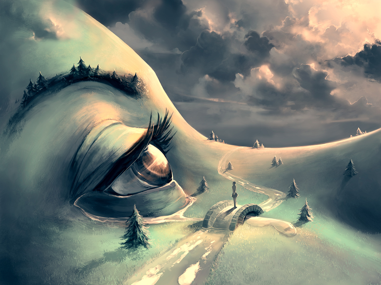 art, illustration, fantasy, Surrealism, surrealist art, deviant art, Creati...