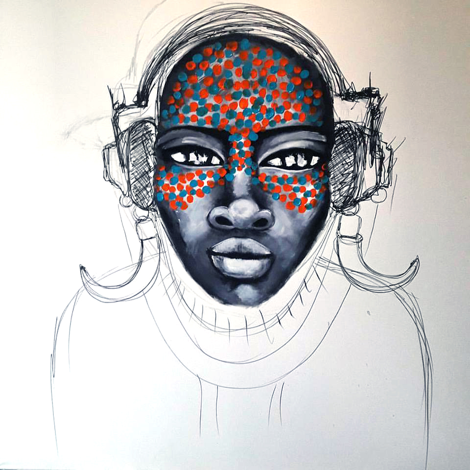 Modern art that celebrates the african heritage