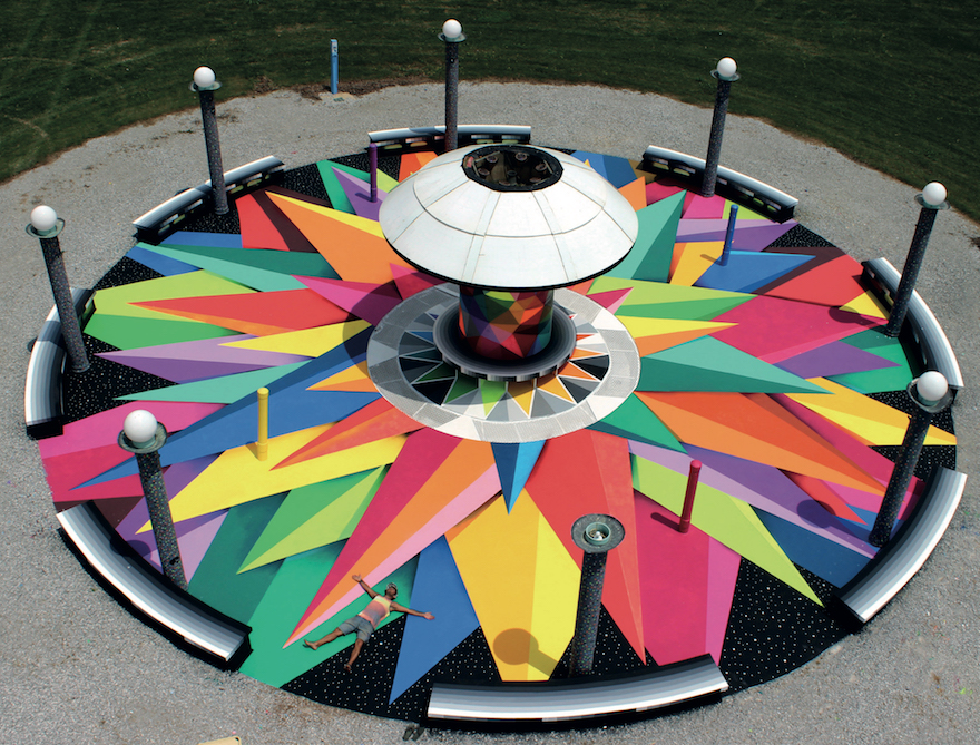 Spanish mural artist, Okuda, uses art to bridge cultural borders