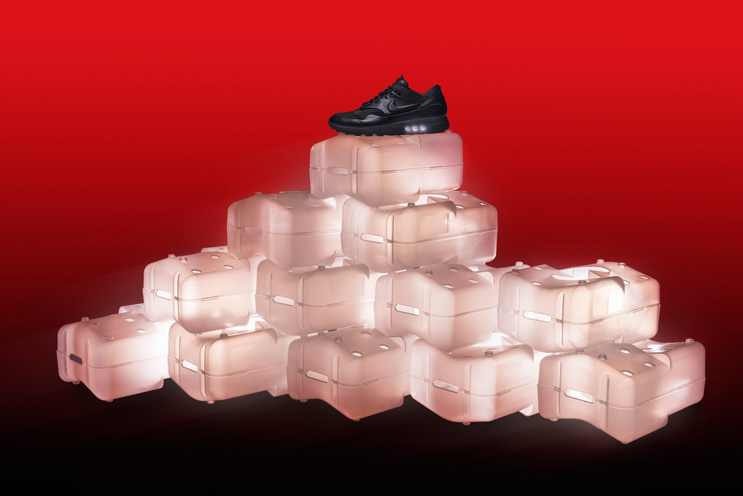 Nike designs shoebox made out of recycled milk containers ...