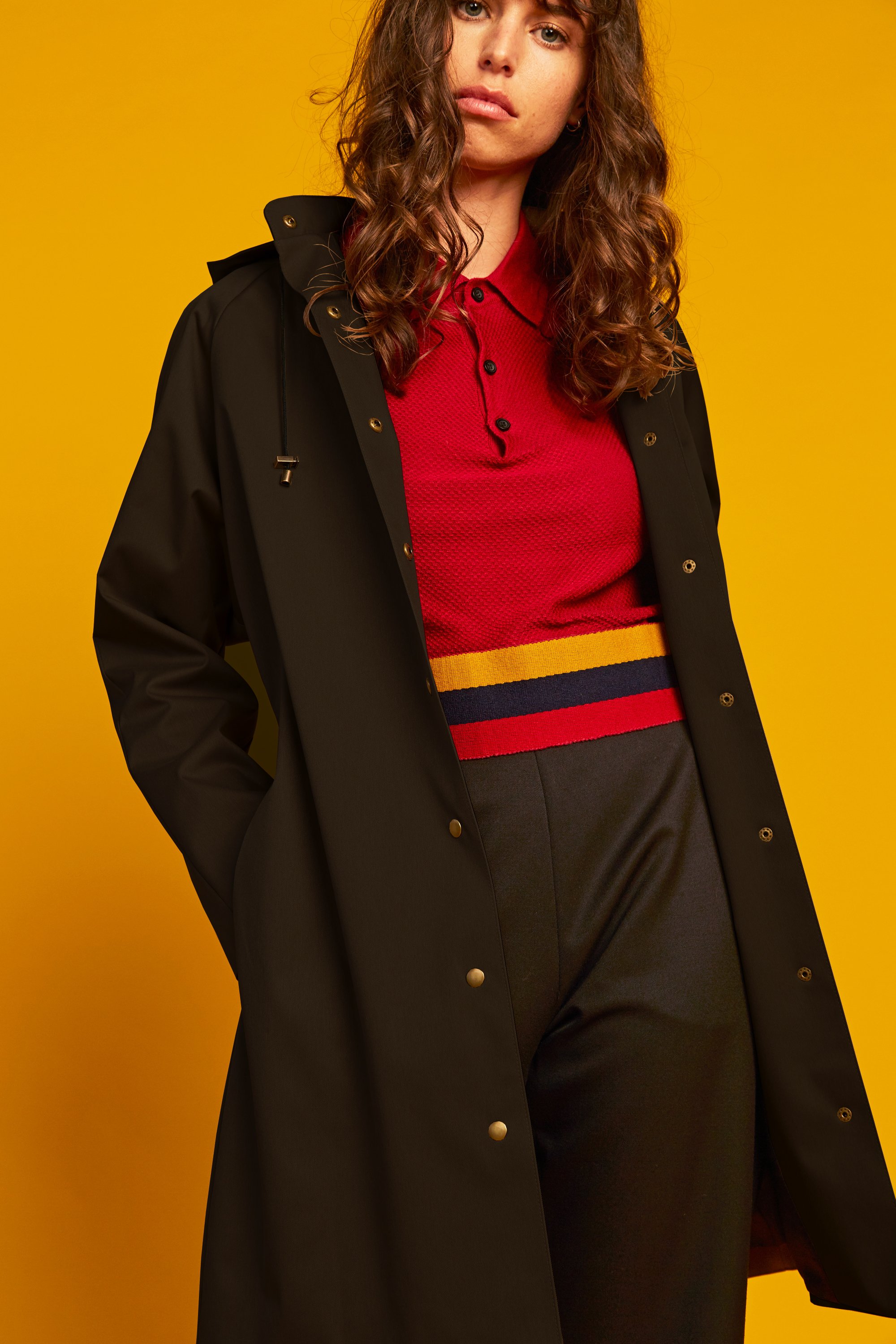 A New Zealand company is making raincoats out of recycled fibres