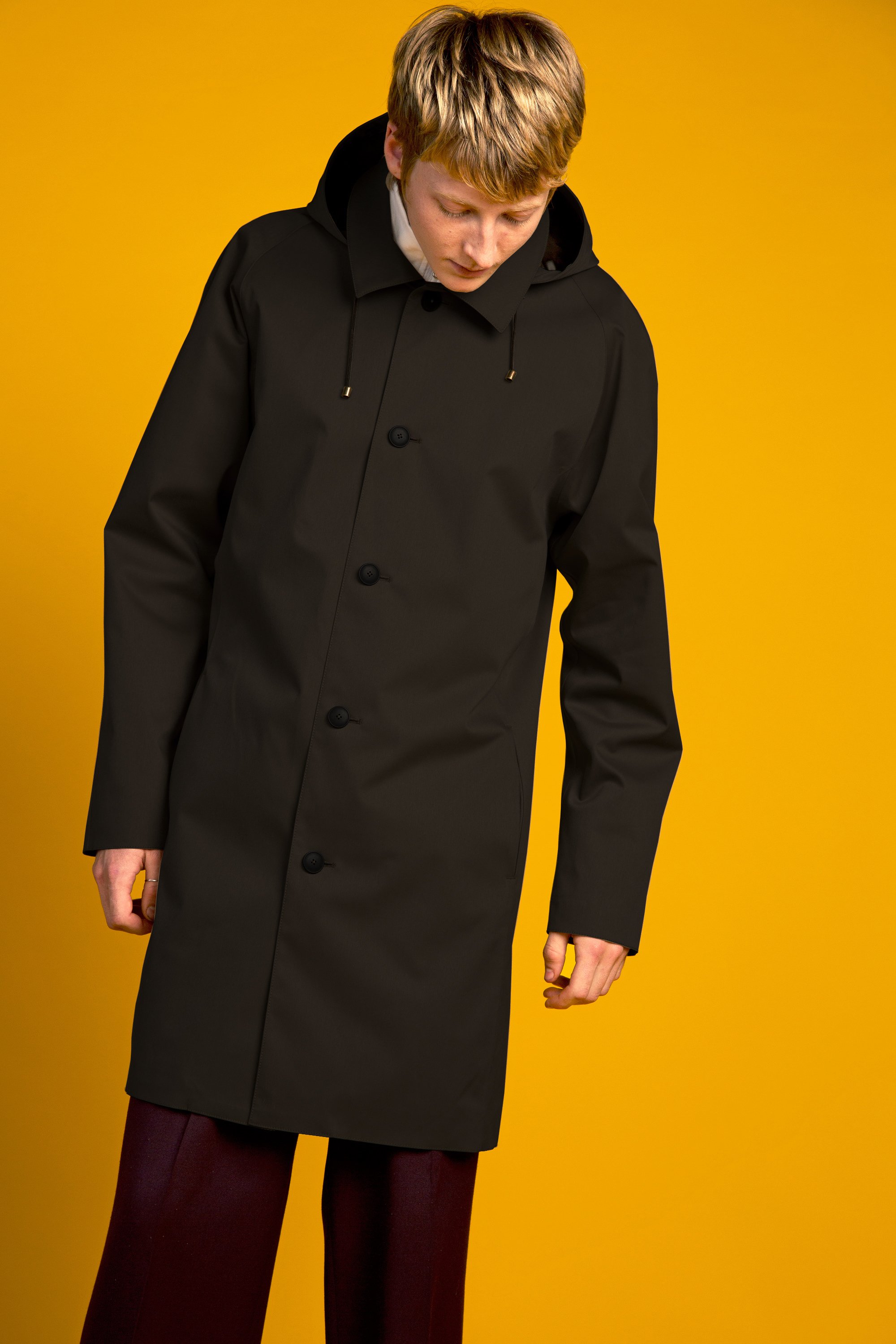 A New Zealand company is making raincoats out of recycled fibres