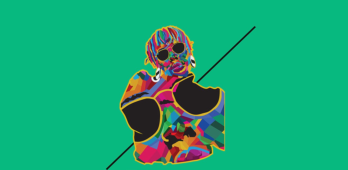 Graphic designer Rofhiwa Mudau is using famous faces to inspire the