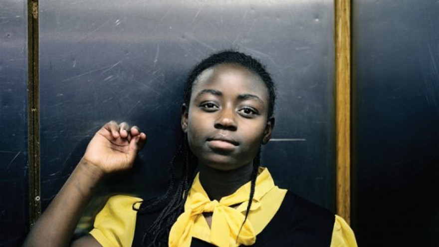 Lift Portraits, Ponte City, Johannesburg, 2008. Photos by Mikhael Subotzky and P