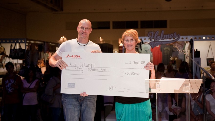 Andy Cartwright wins Design Indaba Innovation Award 2012