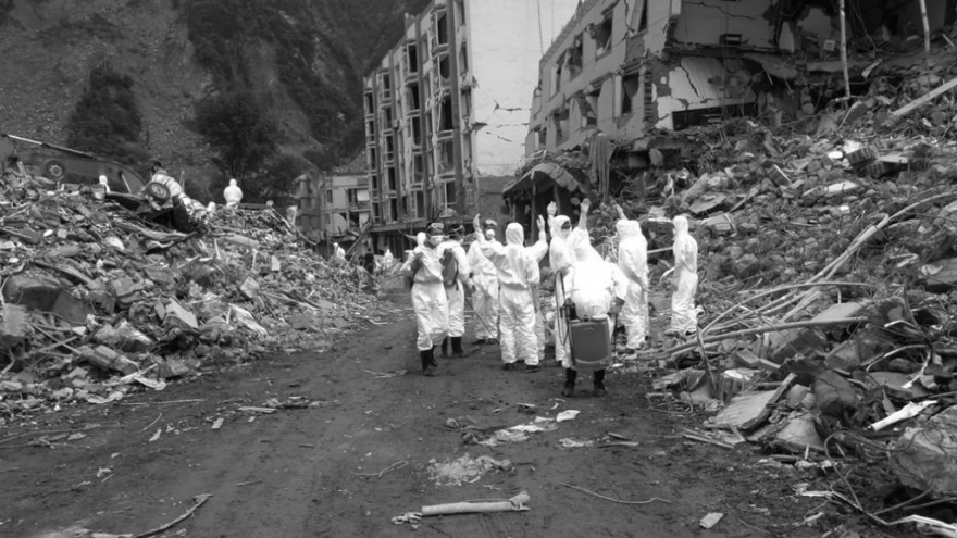 Sichuan Earthquake. 2008. Photo: Ai Weiwei. 