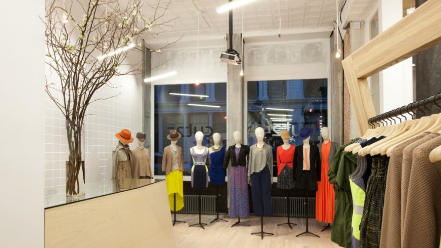 Cut25 flagship shop by Dror Benshetrit. 