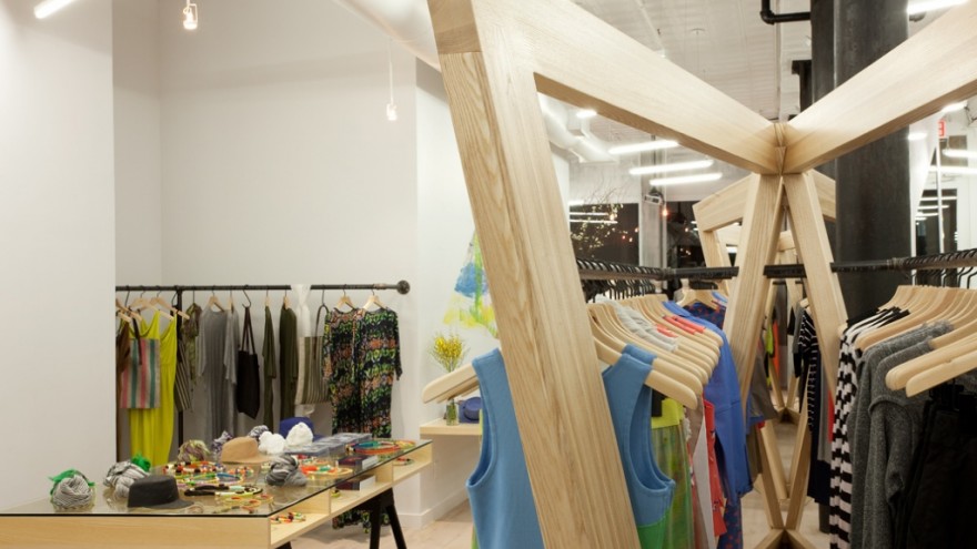 Cut25 flagship shop by Dror Benshetrit. 