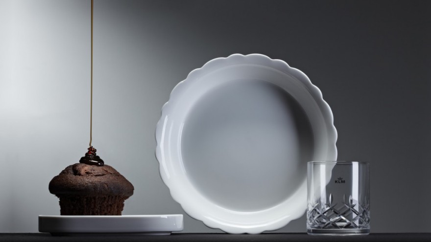 KLM tableware by Marcel Wanders. 