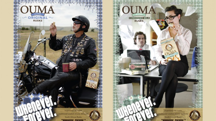 Ouma rusks "Whenever Forever" by Inus Smuts & Leon Bester.