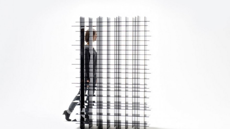 Scatter Shelf by Nendo. Photo: Masayuki Hayashi.  