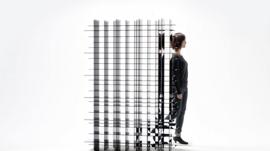 Scatter Shelf by Nendo. Photo: Masayuki Hayashi.  