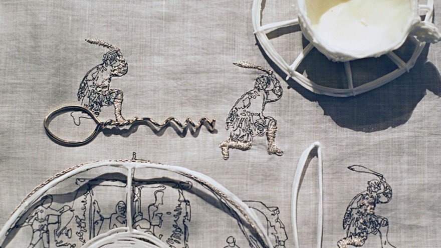 Silver Sugar Spoon by Studio Makkink & Bey. Photo via designboom. 