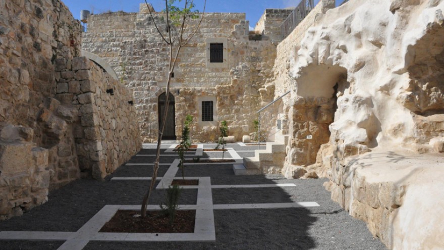 Revitalisation of Birzeit Historic Centre by Riwaq - Centre for Architectural Conservation, Birzeit, Palestine. 