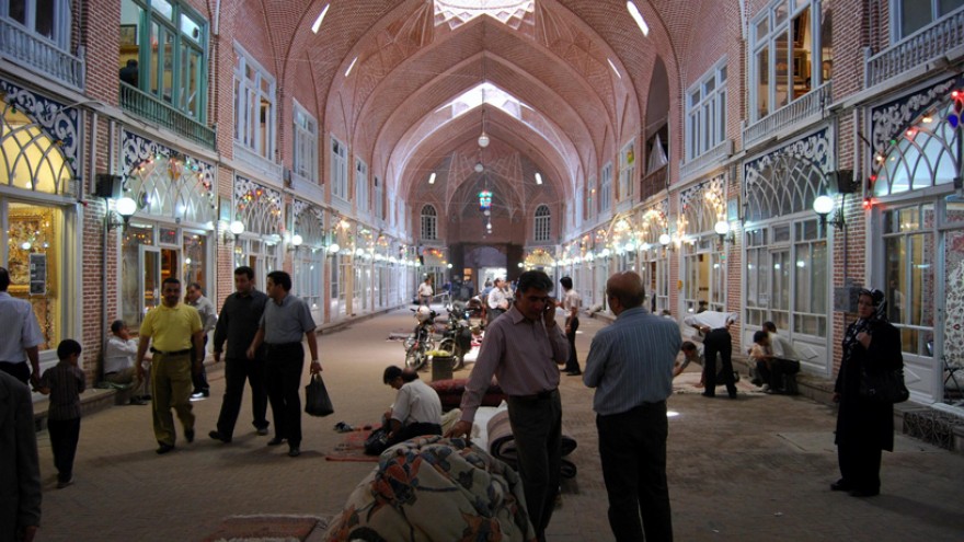 Rehabilitation of Tabriz Bazaar by ICHTO East Azerbaijan Office, Tabriz, Iran.