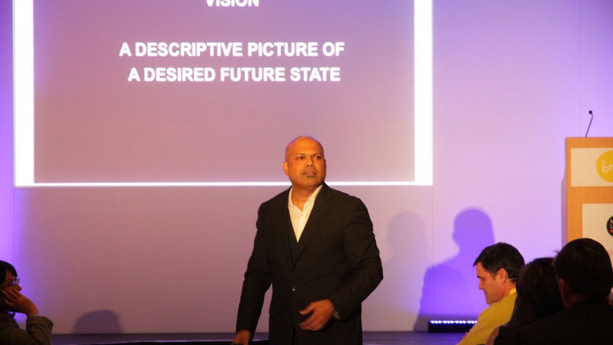 Ravi Naidoo at Bright Talks Cape Town. 