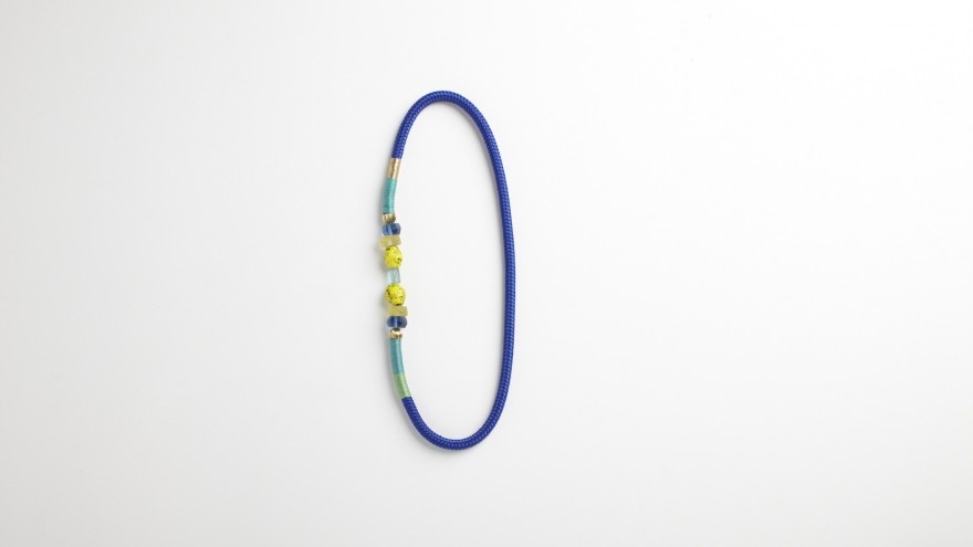 Glass Ndebele necklace from Pichulik's 2014 Spring/Summer Collection. Image: 