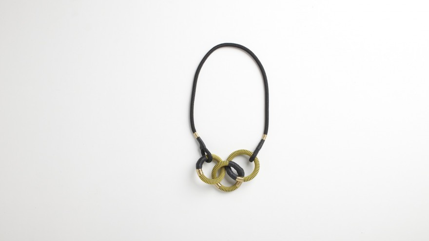 Dynamic Cirque necklace from Pichulik's 2014 Spring/Summer Collection. 