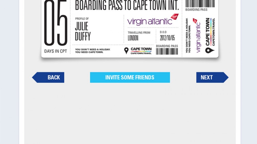 My Cape Town Holiday digital campaign by Ogilvy & Mather. 