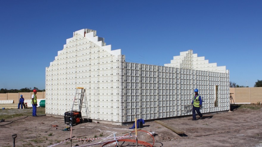 Moladi Plastic Formwork System by Moladi, South Africa 