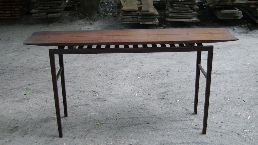 African Zen serving table by Allan Schwarz, Mezimbite Forest Centre, Mozambique.