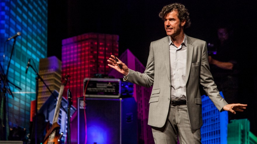 Stefan Sagmeister of NY design firm Sagmeister & Walsh