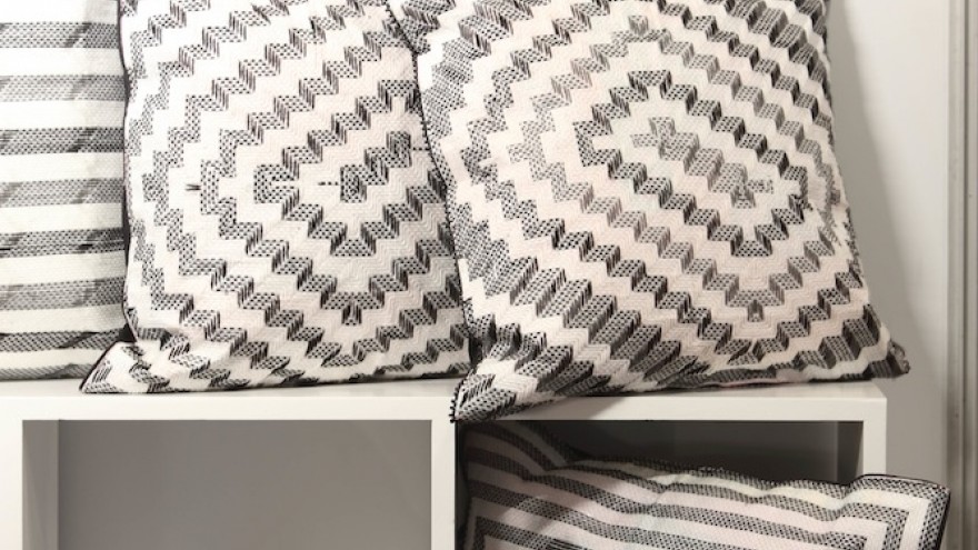 Black and white scatter cushions by Africa! Ignite. 