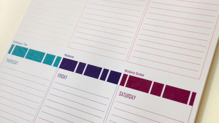 Schwarzi notepad collection. 