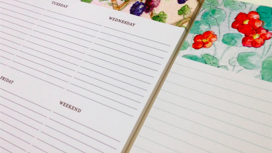 Schwarzi notepad collection. 