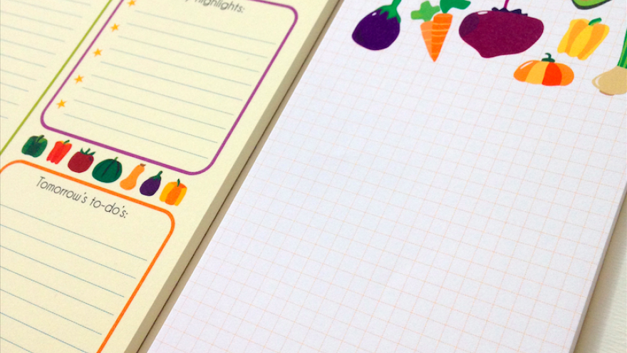Schwarzi notepad collection. 