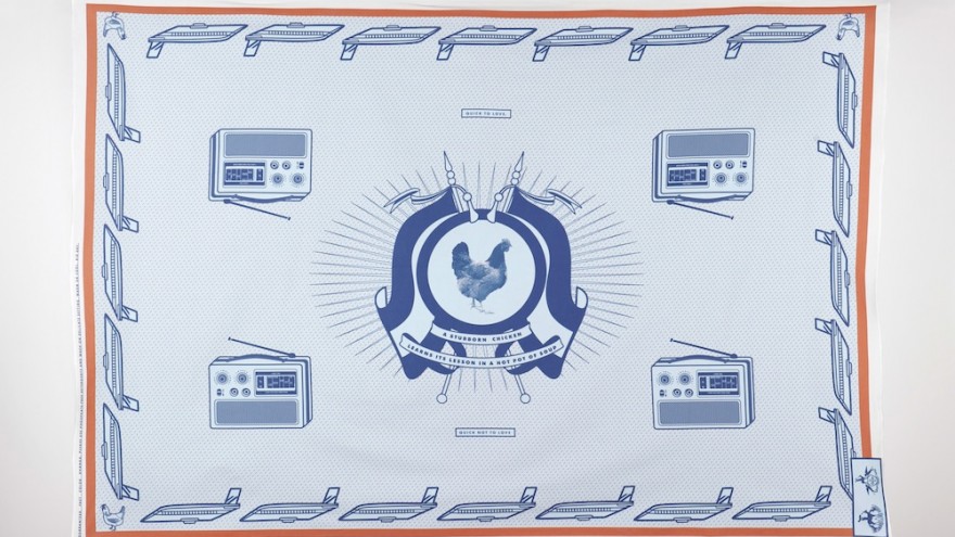 A multipurpose cloth, that can become a sarong, tablecloth, picnic blanket, dress, skirt, shawl, chair throw, bed end cover, nursing tent, apron, towel, wall hanging, curtain, bag, car seat cover, sunshade and a bikini. We kid you not! 