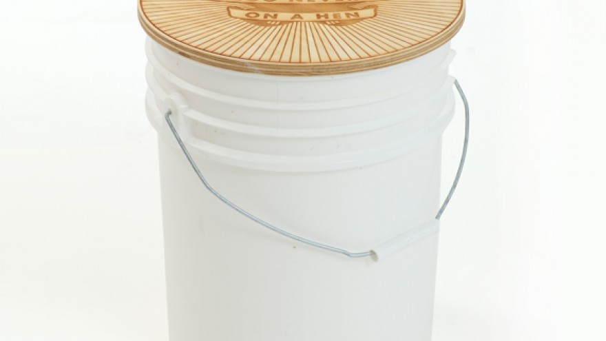 So what if you don't have a hot rod! Instead walk for a long, long time and carry your stuff in one of these bucket seats. You can sit and rest on it along the way. Besides being good for bottoms, they also make great picnic hampers and little tables.  