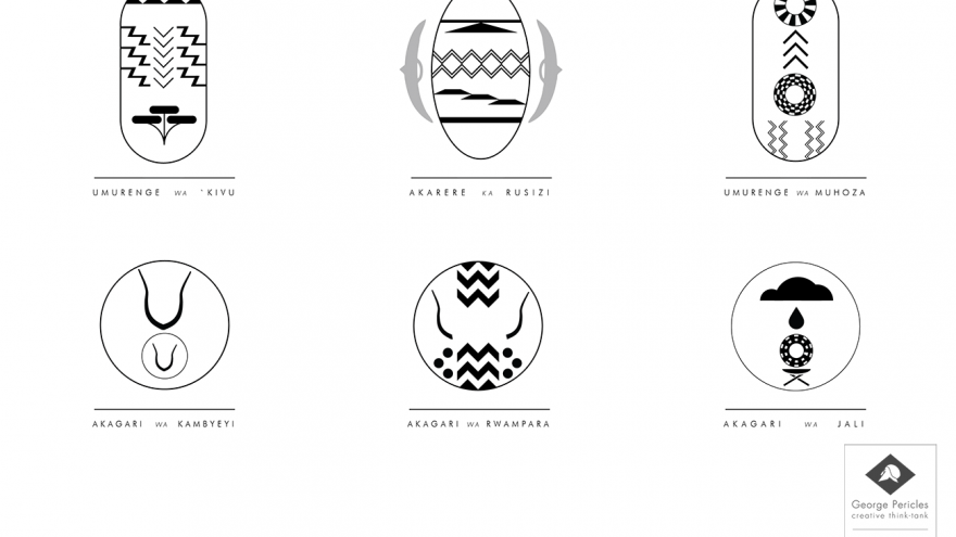 Rwandan Heraldry by George Pericles Creative Think-Tank.