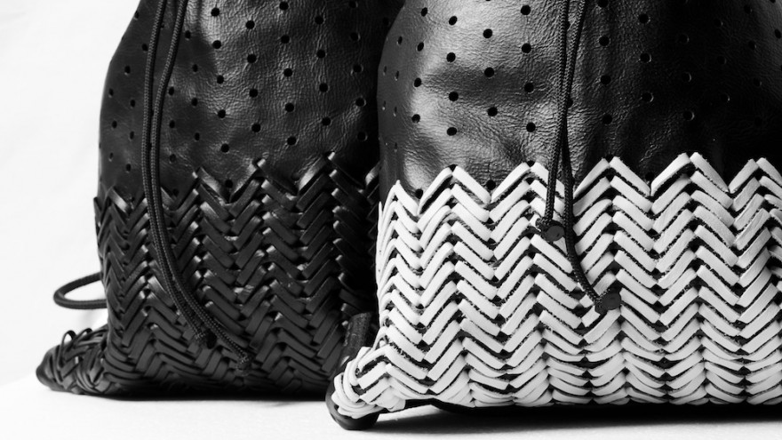 Tote Bags by Matblac, Lio de Bruin and Woodheads. Image: Michael Currin. 