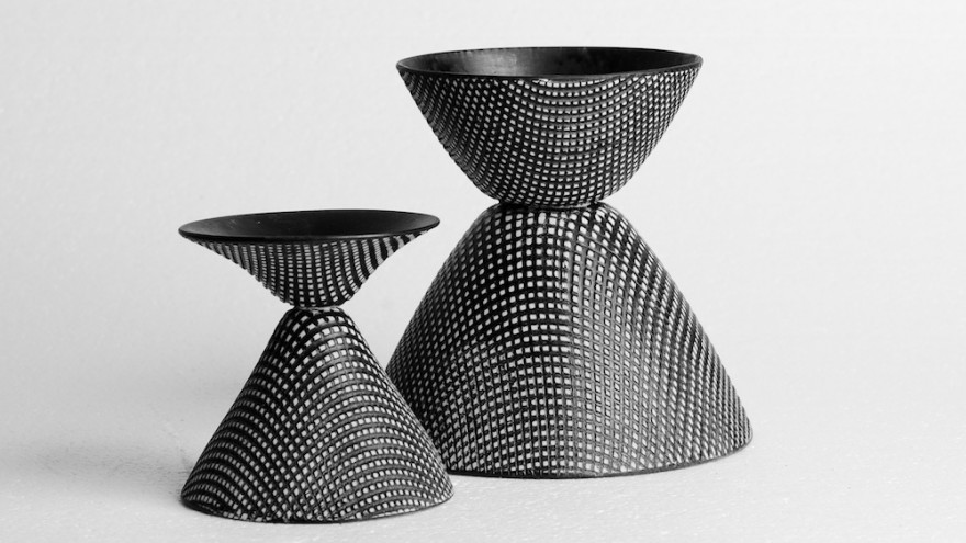 Thread vases. Image: Michael Currin. 