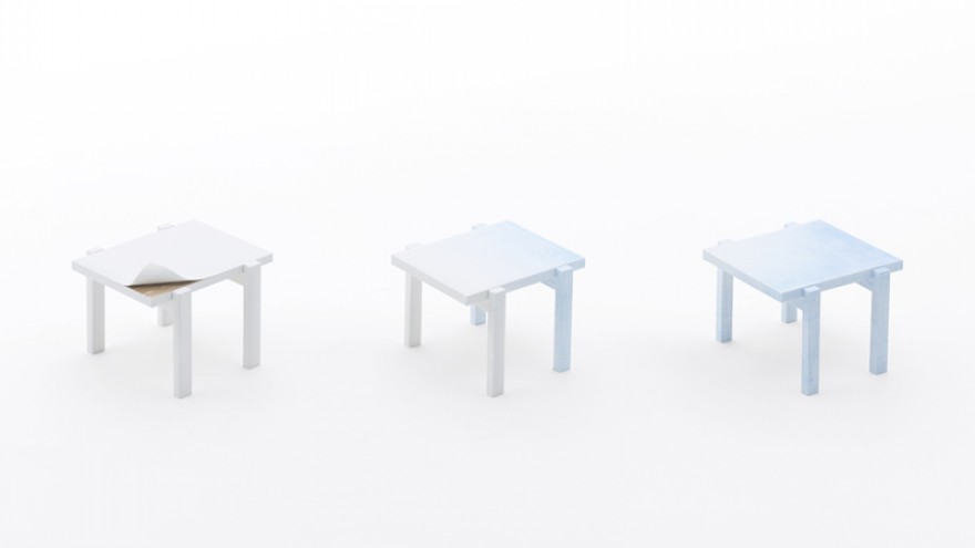 Coloured-Pencil Table. Photo: Hiroshi Iwasaki. 