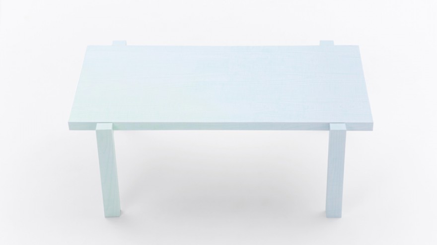 Coloured-Pencil Table. Photo: Hiroshi Iwasaki. 