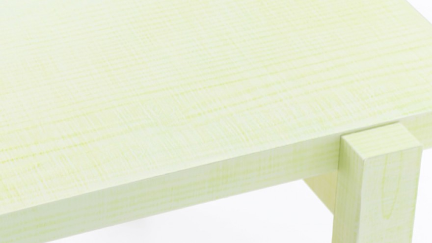Coloured-Pencil Table. Photo: Hiroshi Iwasaki. 
