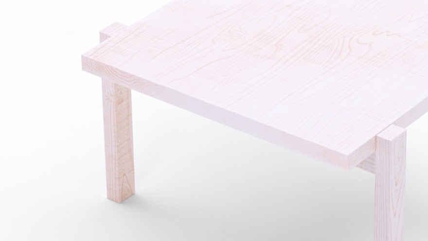 Coloured-Pencil Table. Photo: Hiroshi Iwasaki. 