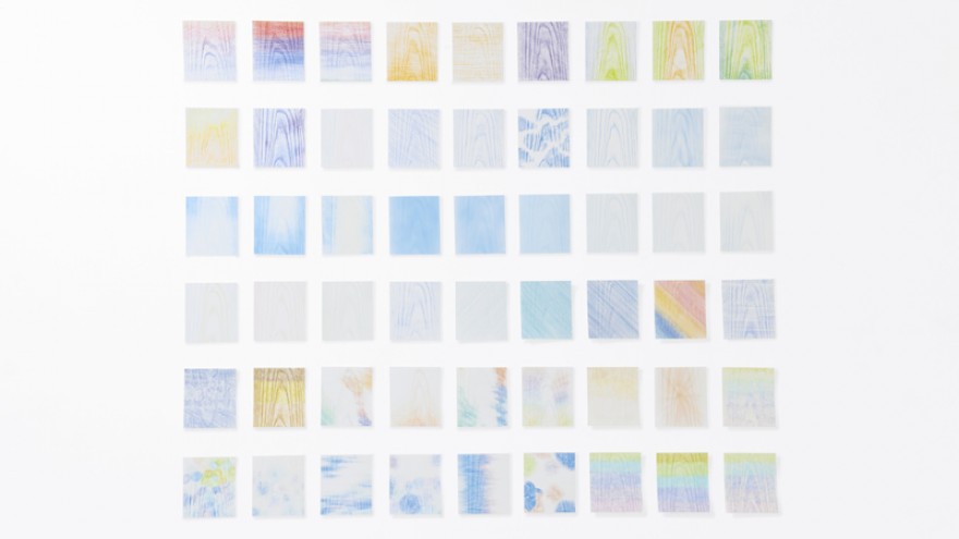 Coloured-Pencil Table. Photo: Hiroshi Iwasaki. 