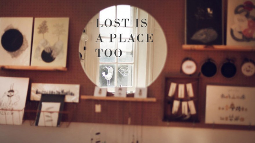 "Lost is a Place Too" online shop by Lauren Fowler. 