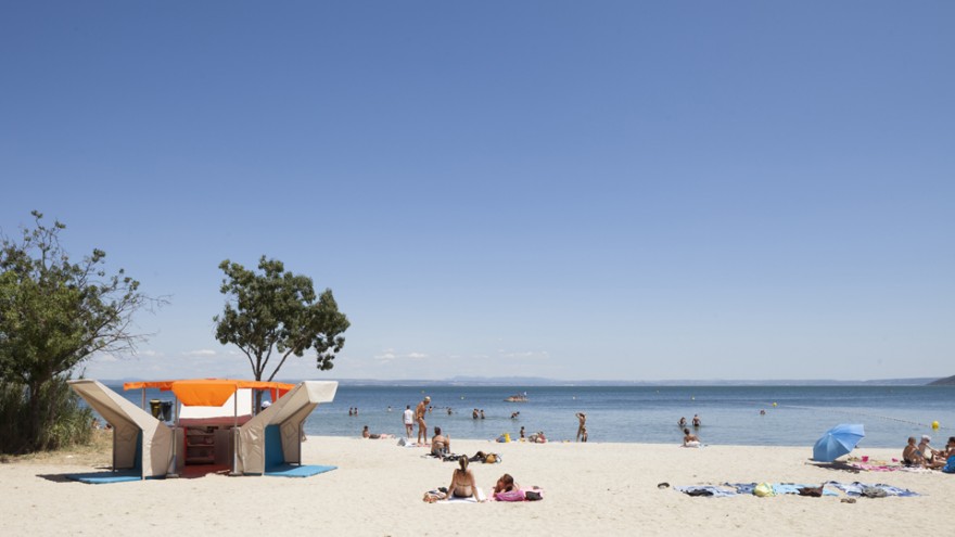 Beach Library by Matali Crasset. Photo: Philippe Piron.