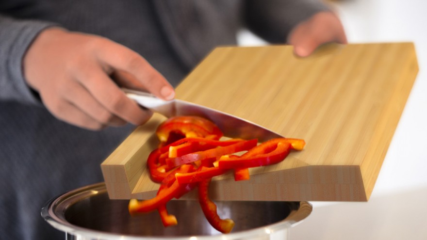 Slice cutting board by Snapp Design. 