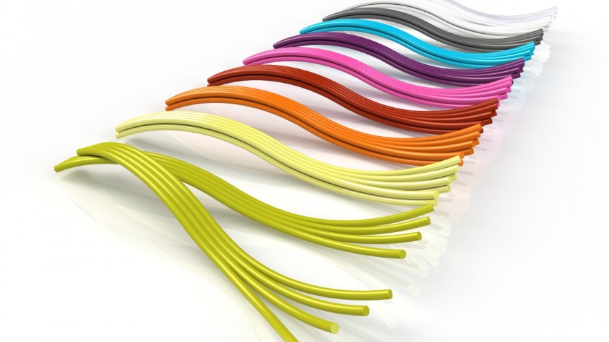 Splay salad servers by Snapp Design. 