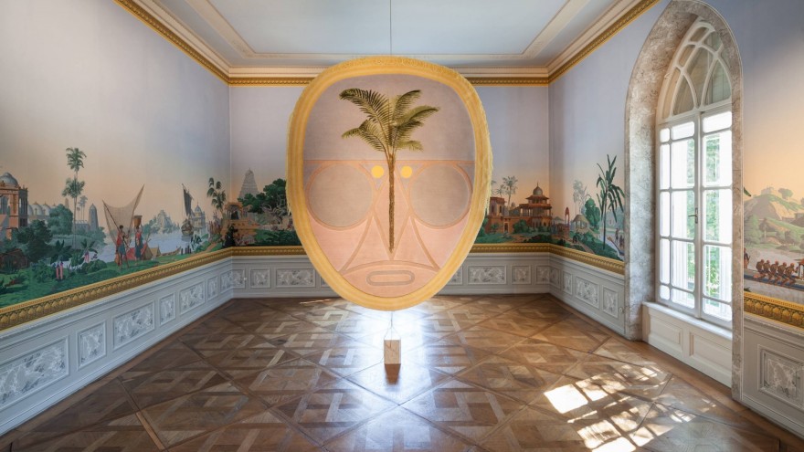 "The Stranger Within" exhibition, Nodus Rug by Studio Formafantasma. 