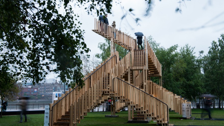 Endless Stair at London Design Festival. Photo: Susan Smart Photography. 