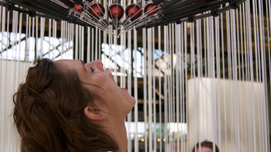 Teardrop installation by Marije Vogelzang. Photo: Henk van Dijke.